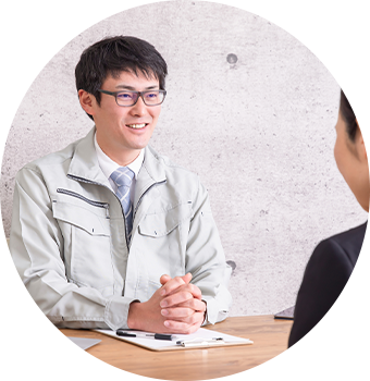 お問い合わせ～ヒアリング